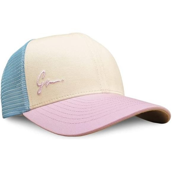 BEACH Trucker Hats for Women Classic Blue & Lavender - Picture 2 of 8